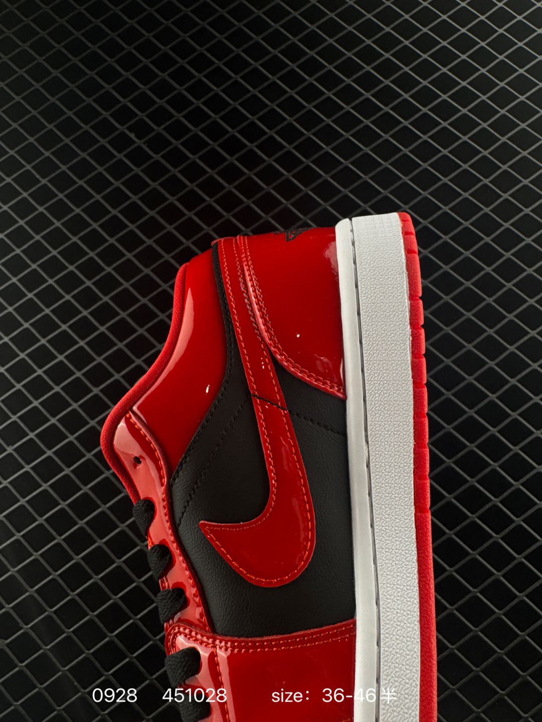 Nike Air Jordan 1 Low OG SP”Black/Red“